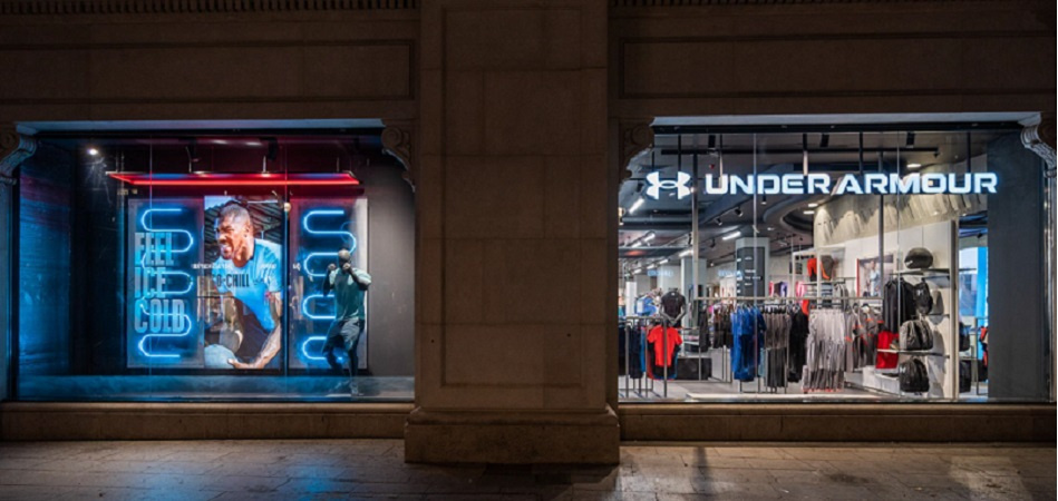 Under armour deals barcelona store